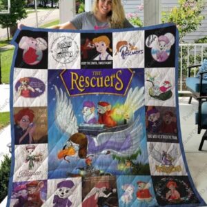 The Rescuers Quilt Blanket  Limited Quilt Blanket